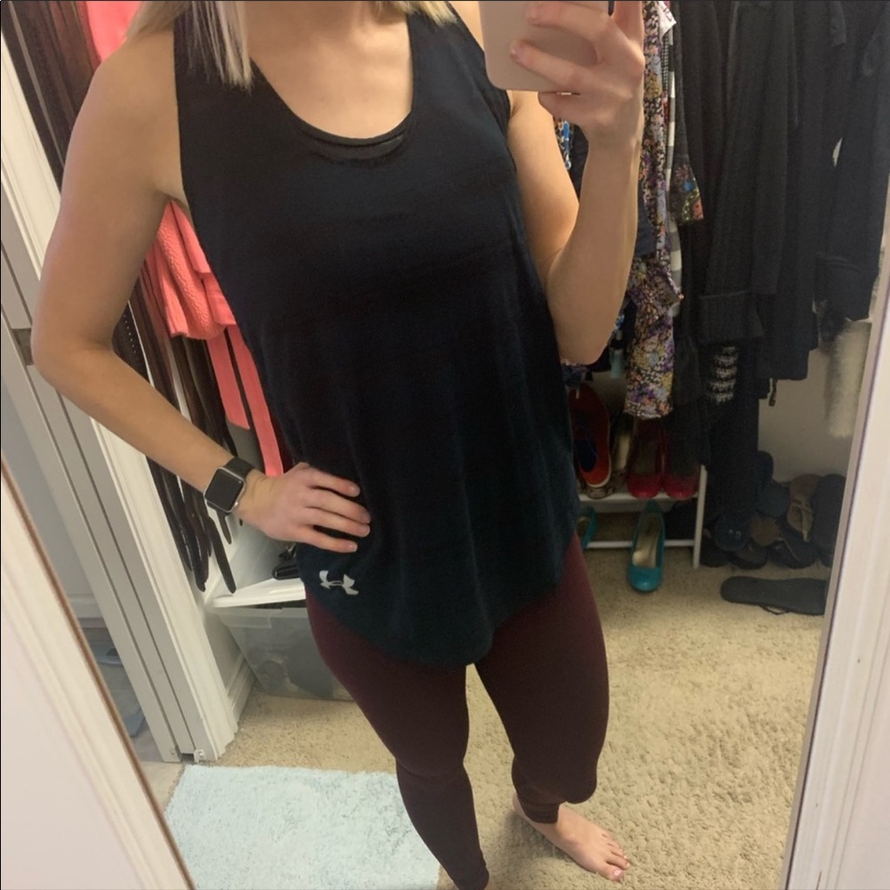 like new black tank